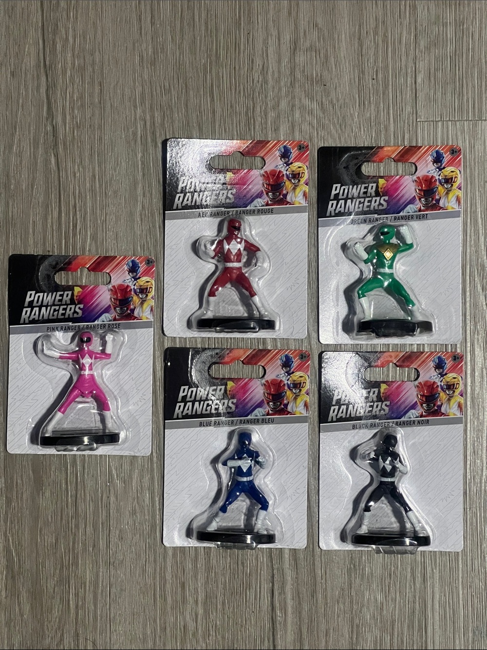 Power Rangers Figures (5)